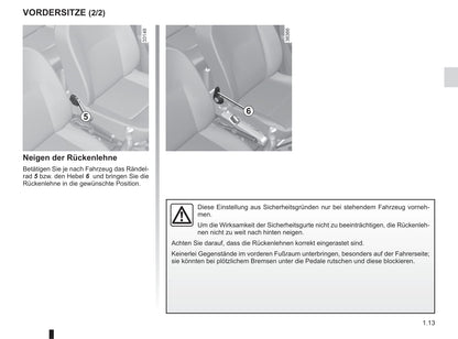 2016-2020 Dacia Sandero Owner's Manual | German