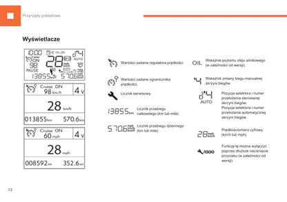 2015-2017 Peugeot 208 Owner's Manual | Polish