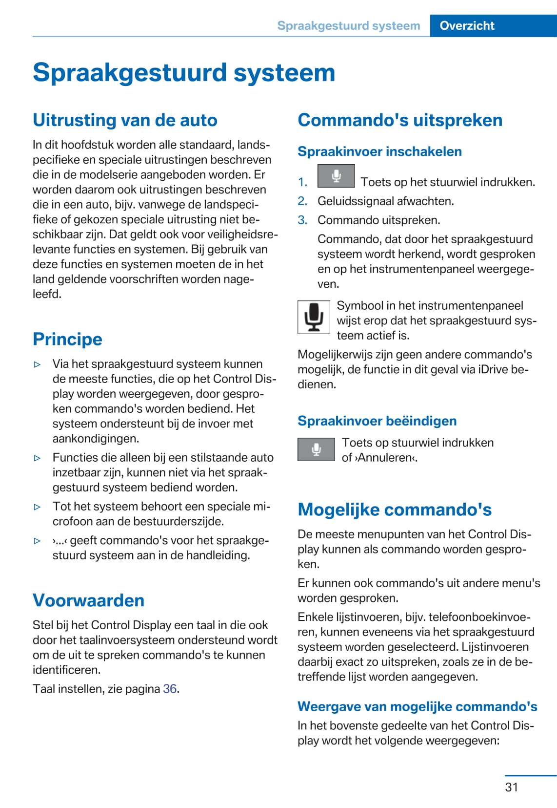 2015-2019 BMW 7-serie Gebruikershandleiding | Nederlands