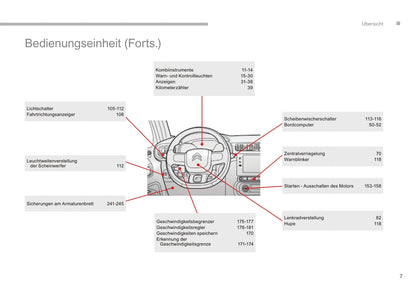 2016-2017 Citroën C3 Owner's Manual | German