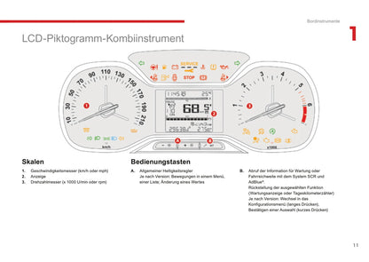 2016-2017 Citroën C3 Gebruikershandleiding | Duits