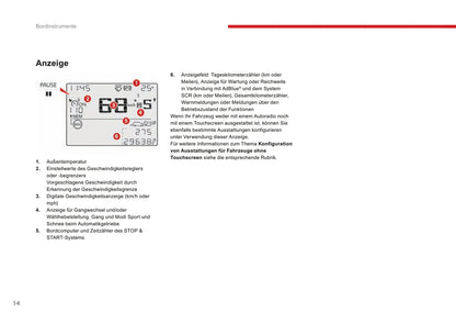 2016-2017 Citroën C3 Owner's Manual | German