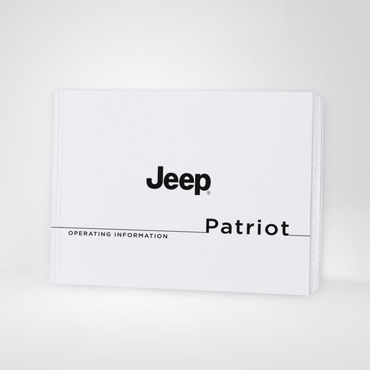 2006-2019 Jeep Patriot Gebruikershandleiding | Engels