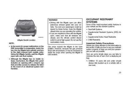 2014-2015 Jeep Patriot Owner's Manual | English