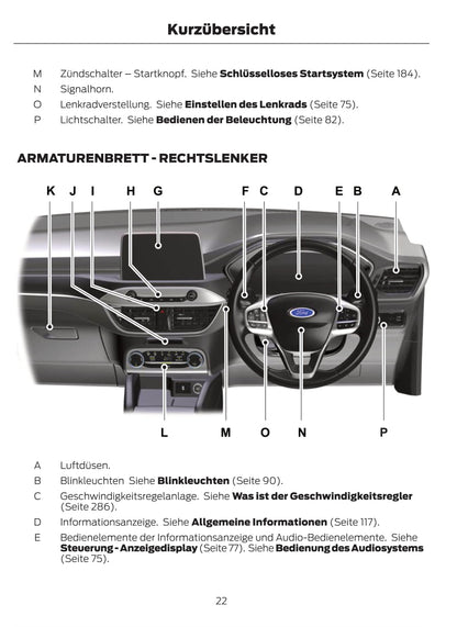 2019-2023 Ford Kuga Gebruikershandleiding | Duits