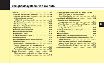 2016-2022 Hyundai Santa Fe Owner's Manual | Dutch