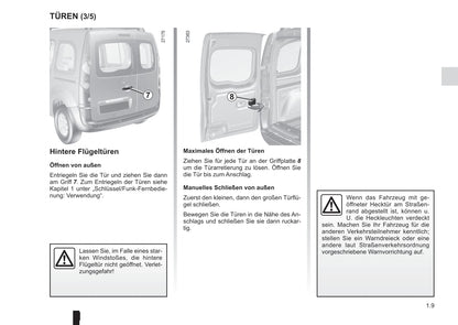 2015-2016 Renault Kangoo Gebruikershandleiding | Duits