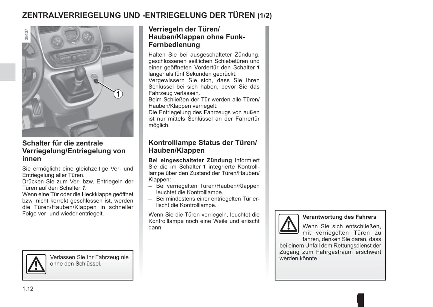 2015-2016 Renault Kangoo Gebruikershandleiding | Duits