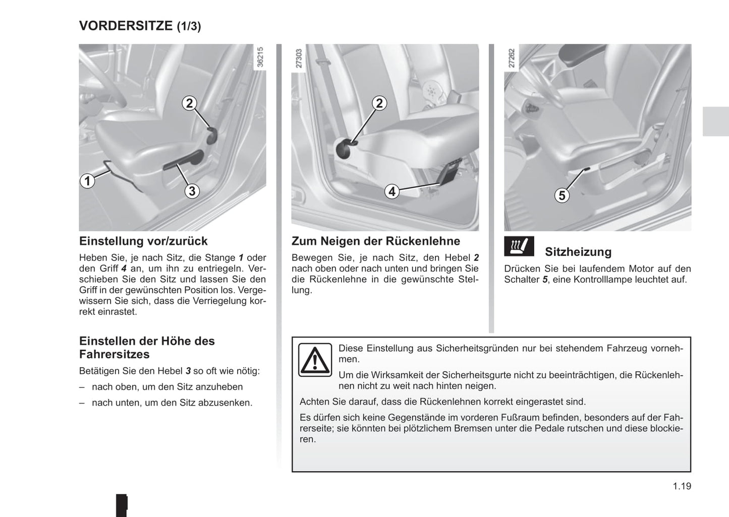 2015-2016 Renault Kangoo Gebruikershandleiding | Duits