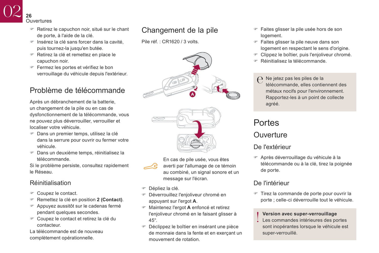 2018-2022 DS Automobiles DS 3/DS 3 Cabrio Owner's Manual | French