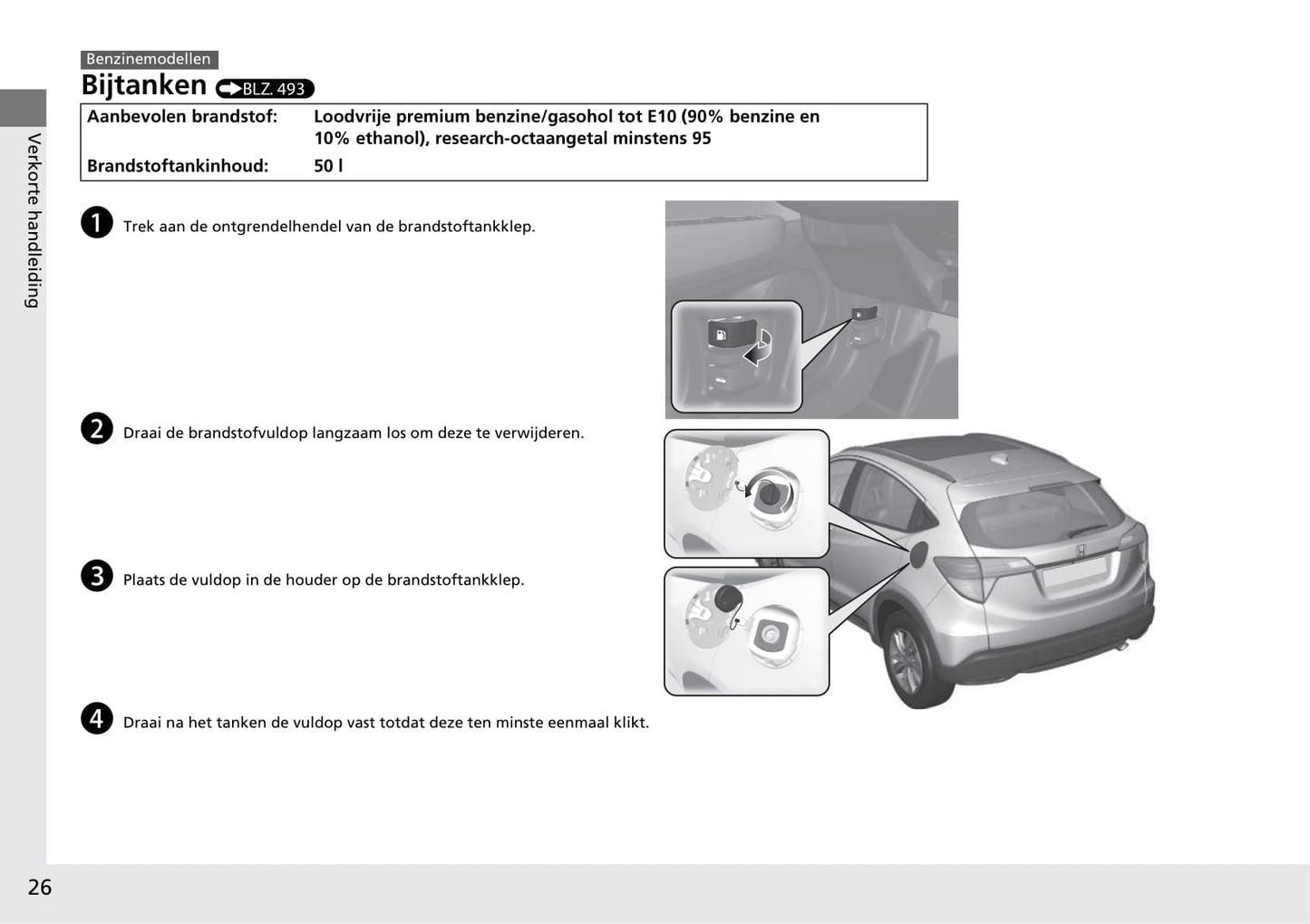 2018-2019 Honda HR-V Gebruikershandleiding | Nederlands