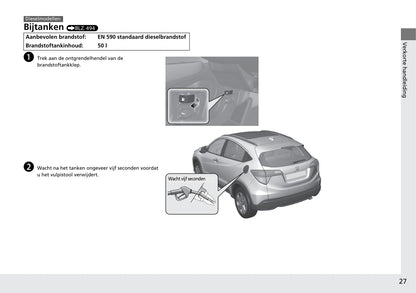 2018-2019 Honda HR-V Owner's Manual | Dutch