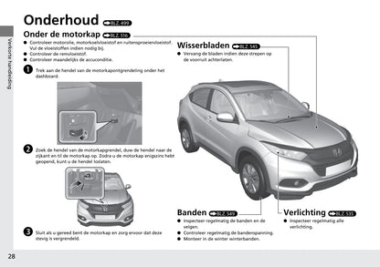 2018-2019 Honda HR-V Owner's Manual | Dutch