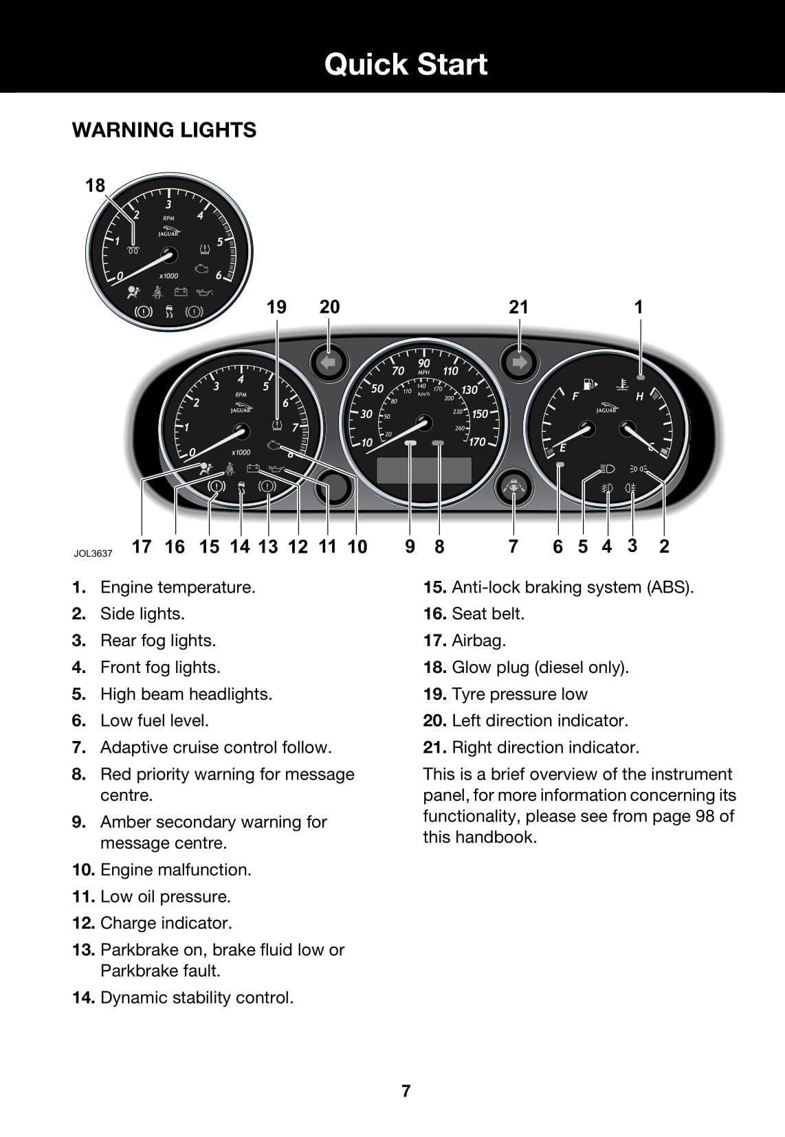 2007 Jaguar XJ Gebruikershandleiding | Engels