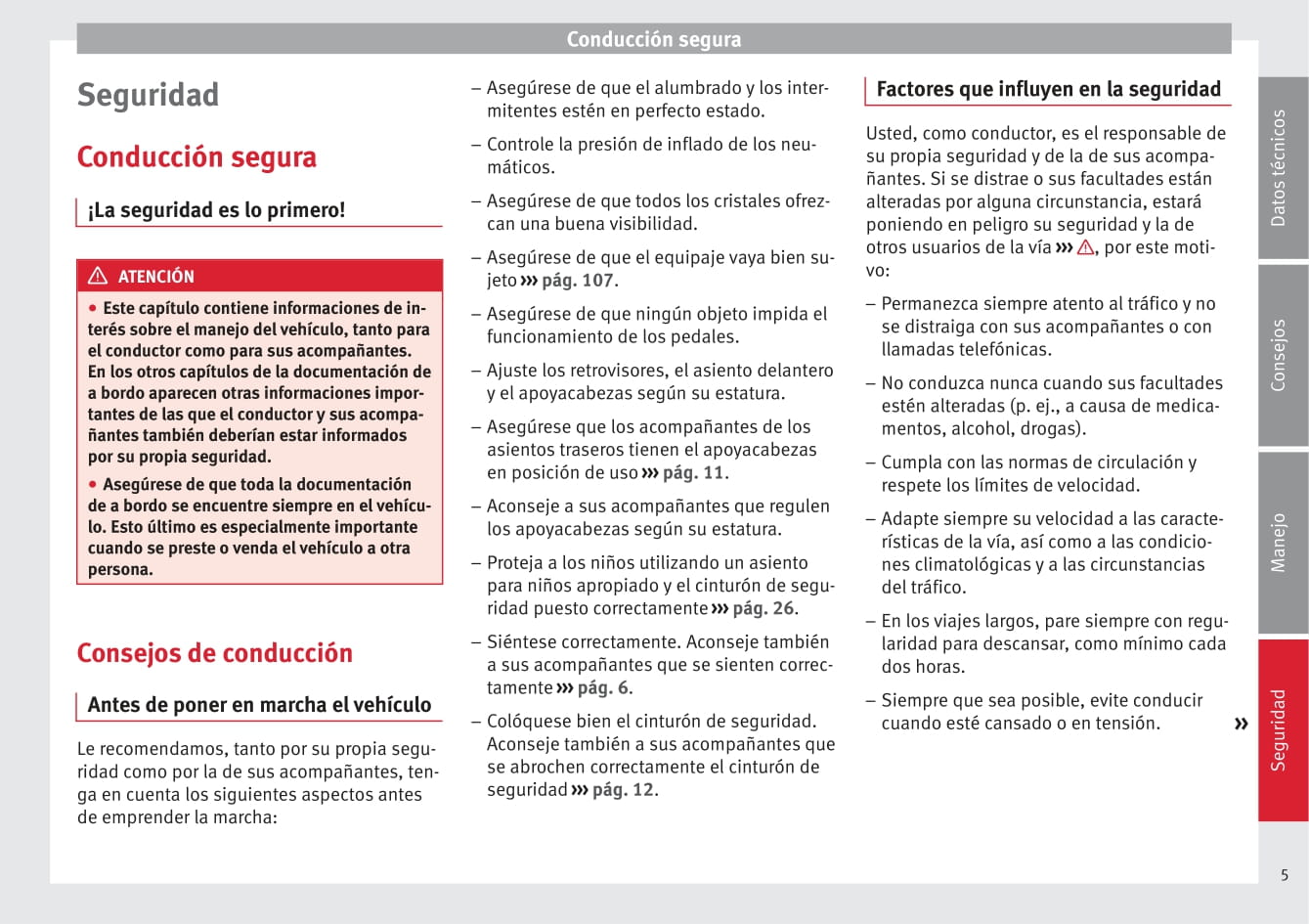 2009-2015 Seat Altea Gebruikershandleiding | Spaans