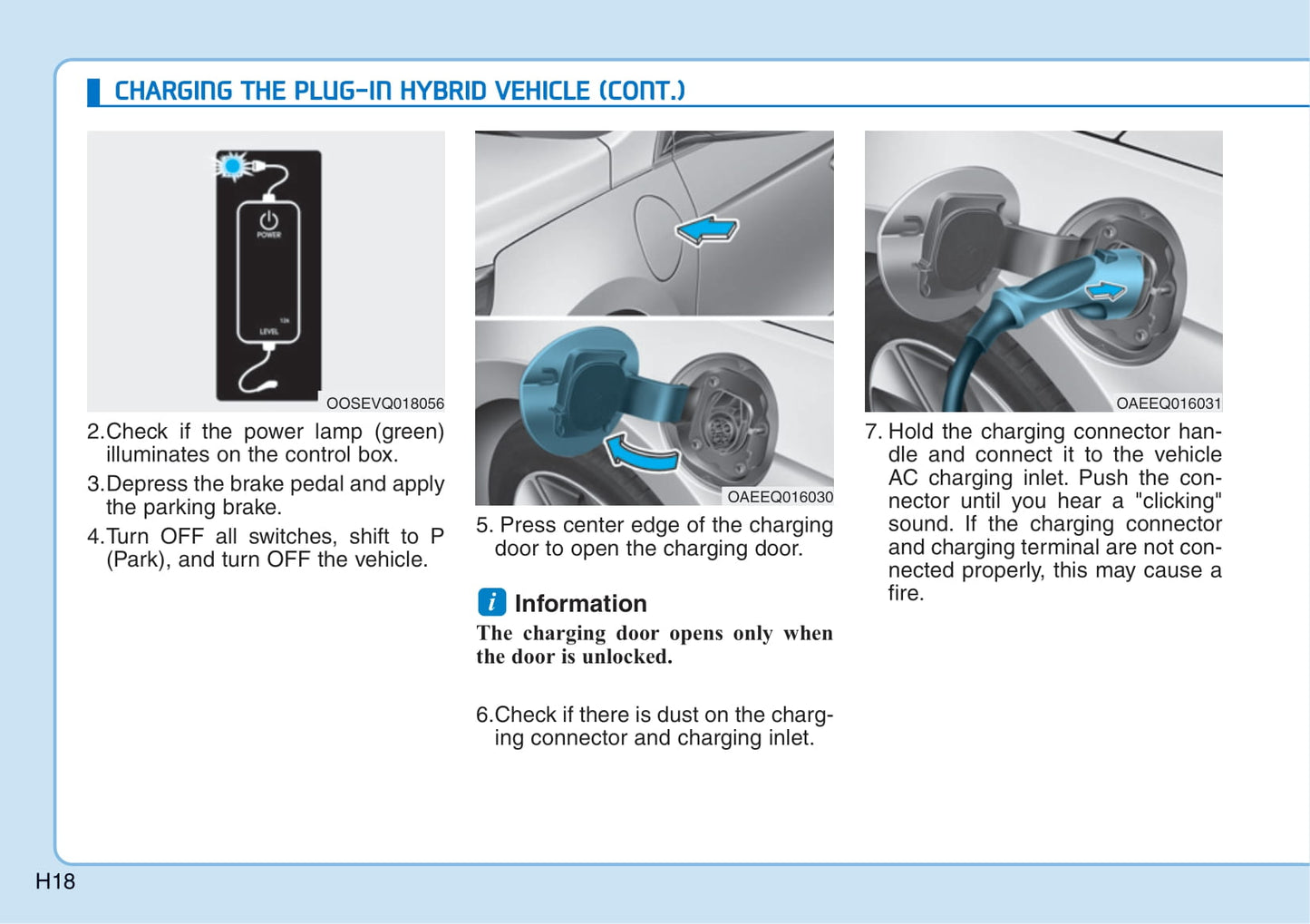 2016-2022 Hyundai Ioniq Hybrid Owner's Manual | English