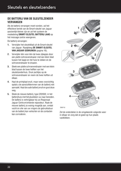 2011-2012 Jaguar XK Owner's Manual | Dutch