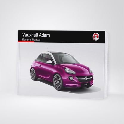 2017-2019 Vauxhall Adam Gebruikershandleiding | Engels