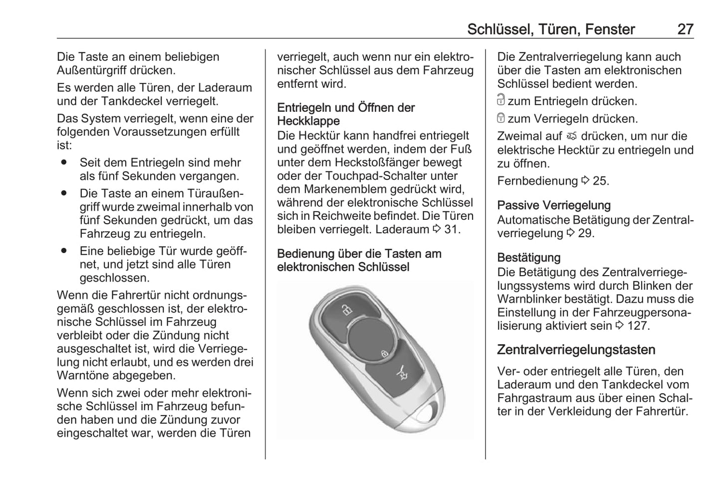 2015-2019 Opel Astra Gebruikershandleiding | Duits