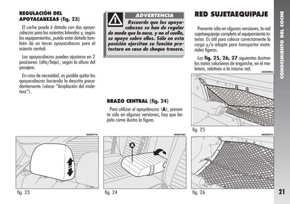 2007-2010 Alfa Romeo 147 Owner's Manual | Spanish