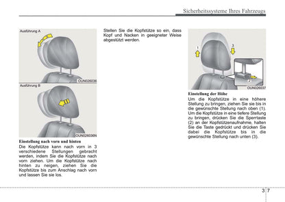 2007-2008 Kia Carens Owner's Manual | German