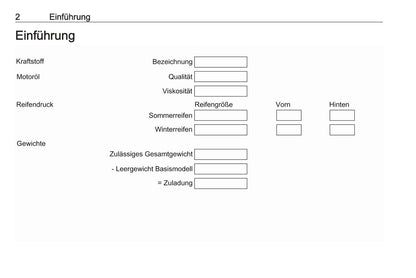 2020-2021 Opel Astra Owner's Manual | German