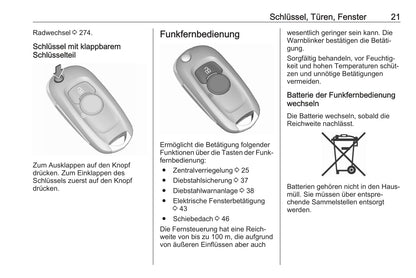 2020-2021 Opel Astra Owner's Manual | German