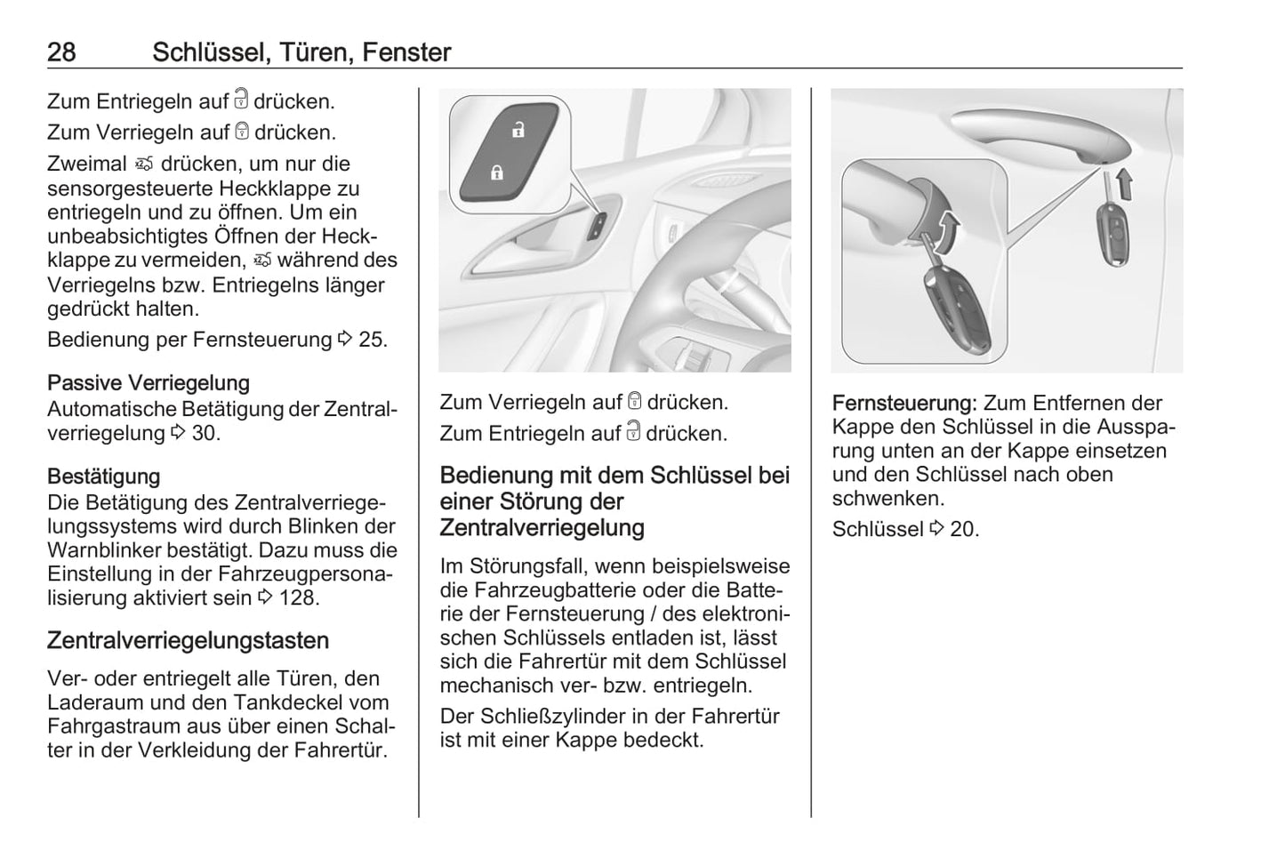 2020-2021 Opel Astra Owner's Manual | German