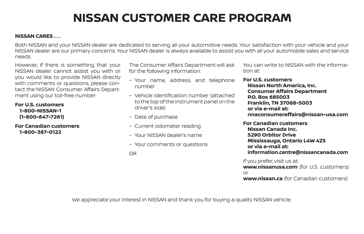 2020 Nissan Altima Sedan Gebruikershandleiding | Engels