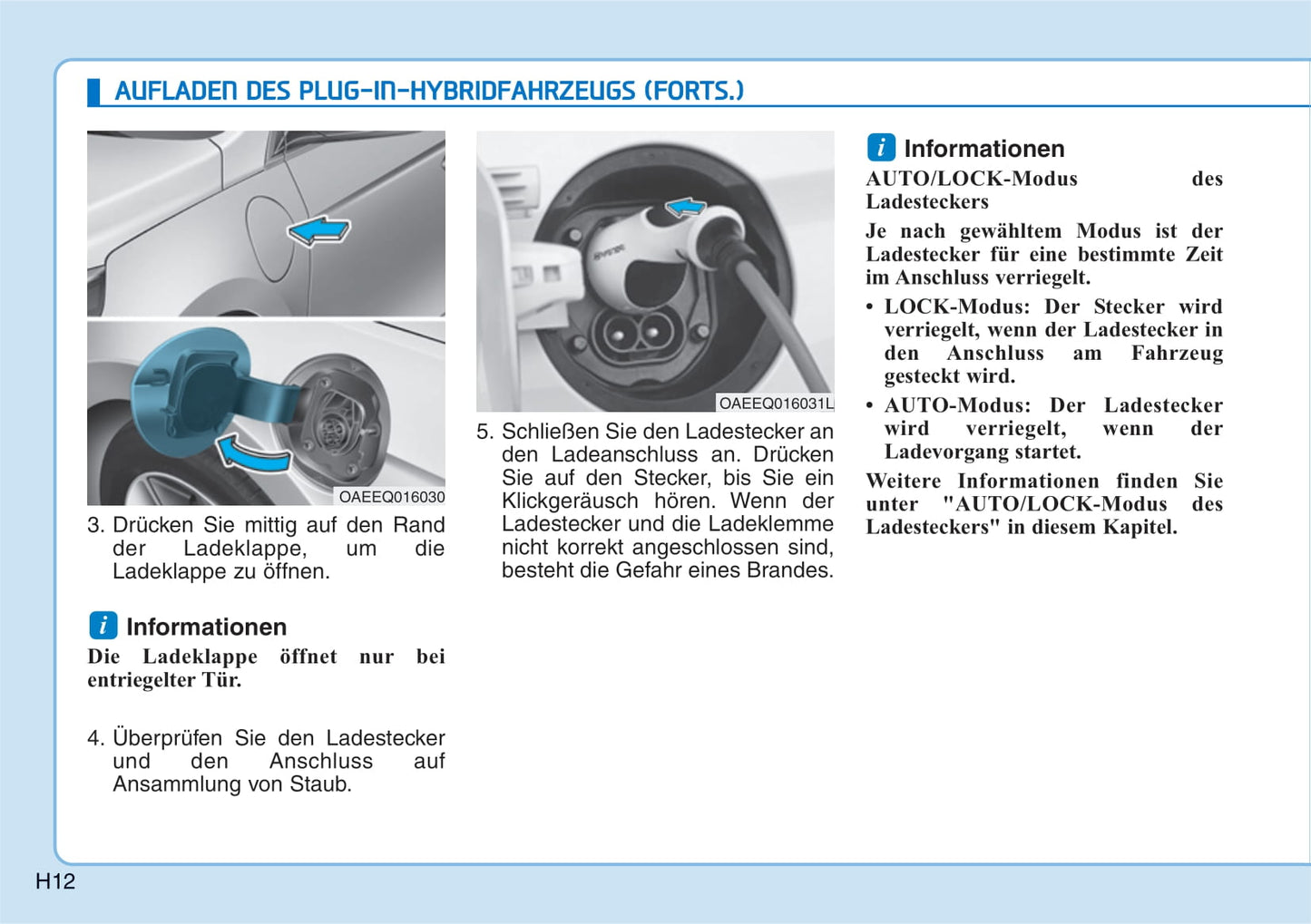 2019-2022 Hyundai Ioniq Gebruikershandleiding | Duits
