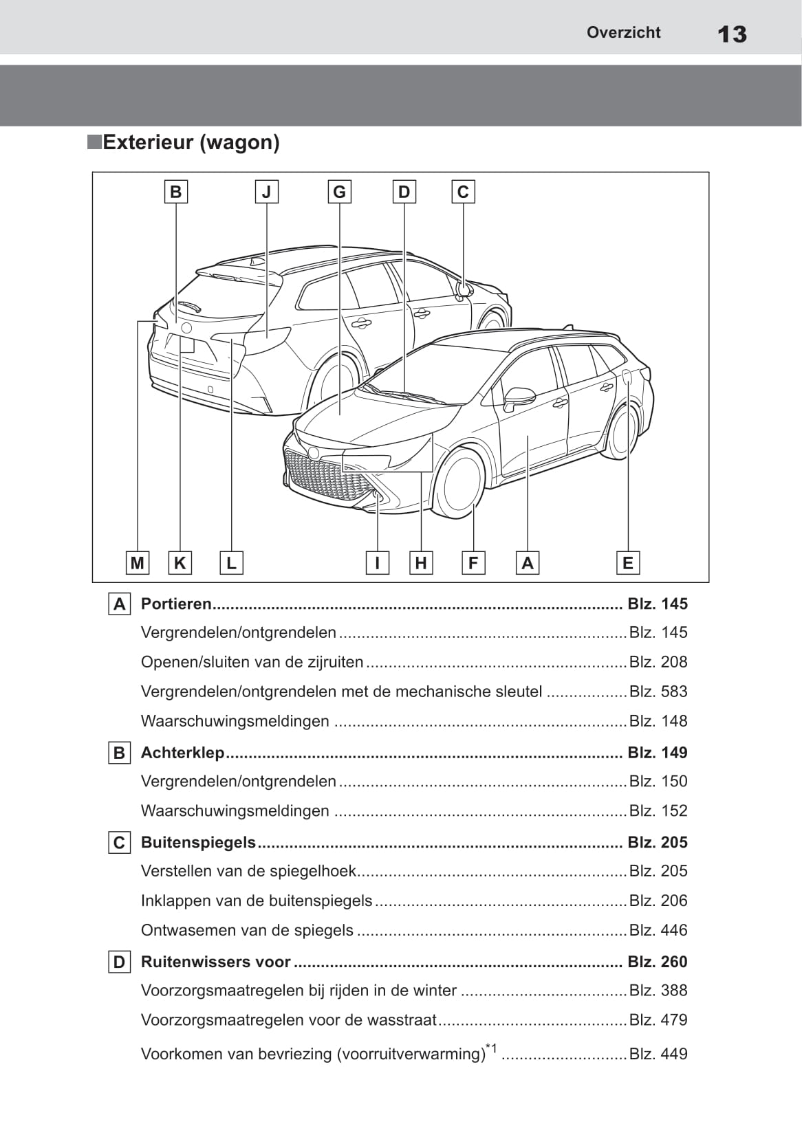 2019-2020 Toyota Corolla Hatchback / Touring Sports Hybrid Gebruikershandleiding | Nederlands