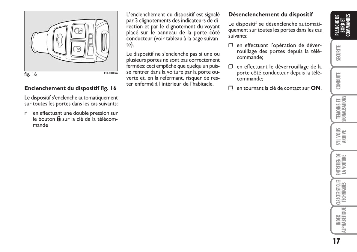 2005-2008 Fiat Croma Gebruikershandleiding | Frans