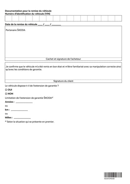 2020 Skoda Octavia Gebruikershandleiding | Frans