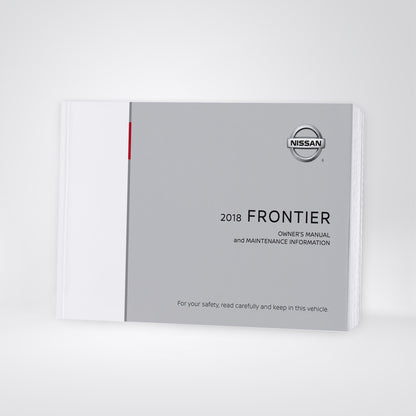 2018 Nissan Frontier Gebruikershandleiding | Engels