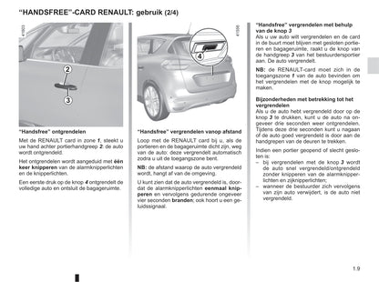 2016-2017 Renault Scénic Gebruikershandleiding | Nederlands