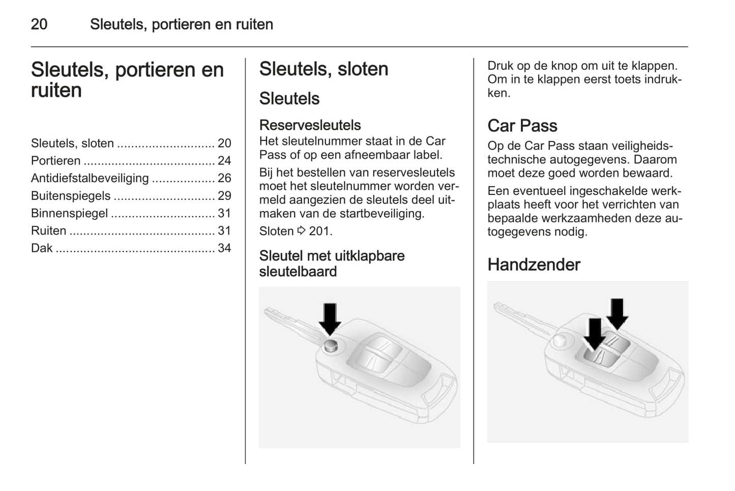 2015-2016 Opel Antara Gebruikershandleiding | Nederlands