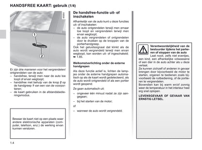 2019-2020 Renault Espace Owner's Manual | Dutch