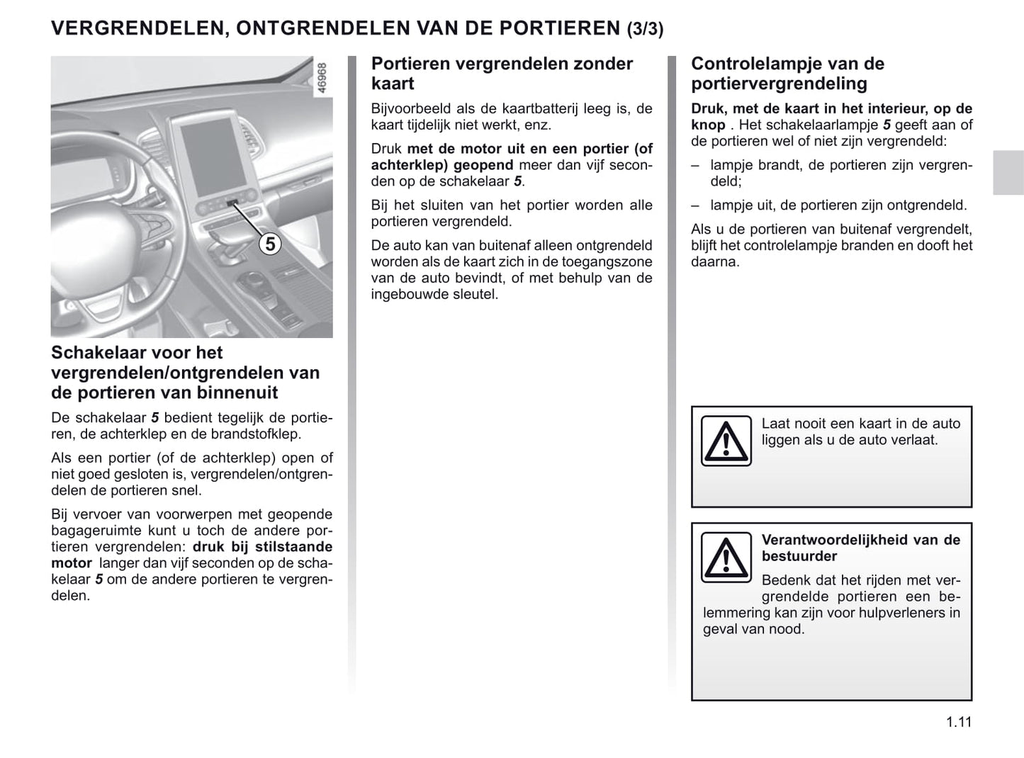 2019-2020 Renault Espace Gebruikershandleiding | Nederlands