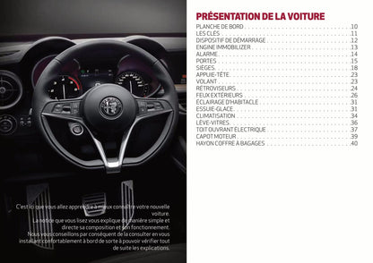 2018-2019 Alfa Romeo Stelvio Owner's Manual | French