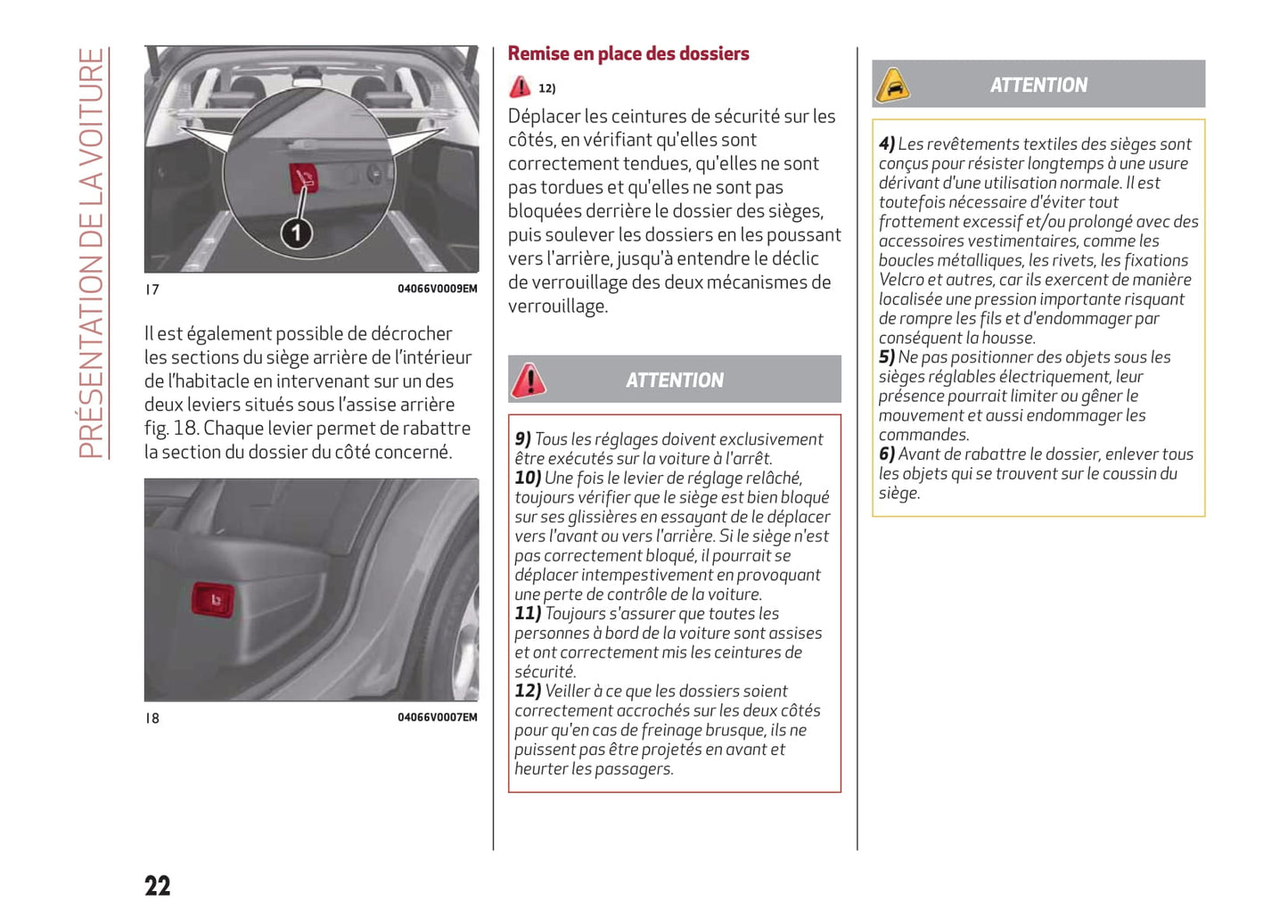 2018-2019 Alfa Romeo Stelvio Owner's Manual | French