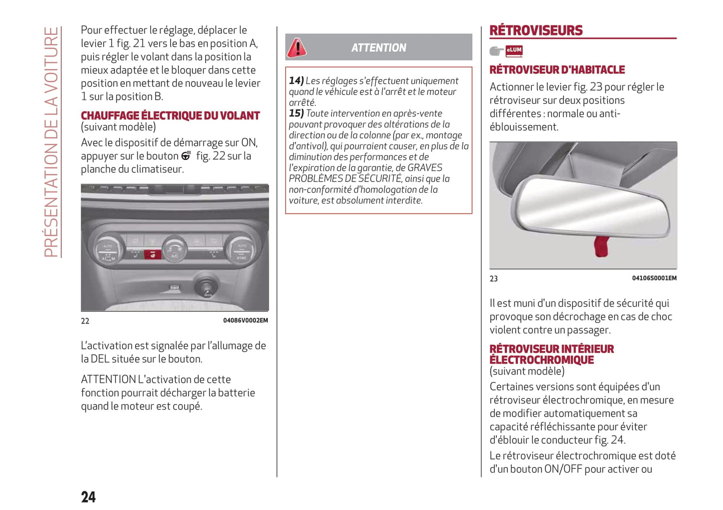 2018-2019 Alfa Romeo Stelvio Owner's Manual | French