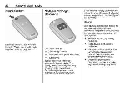 2019 Opel Corsa Owner's Manual | Polish