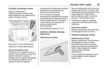 2019 Opel Corsa Owner's Manual | Polish