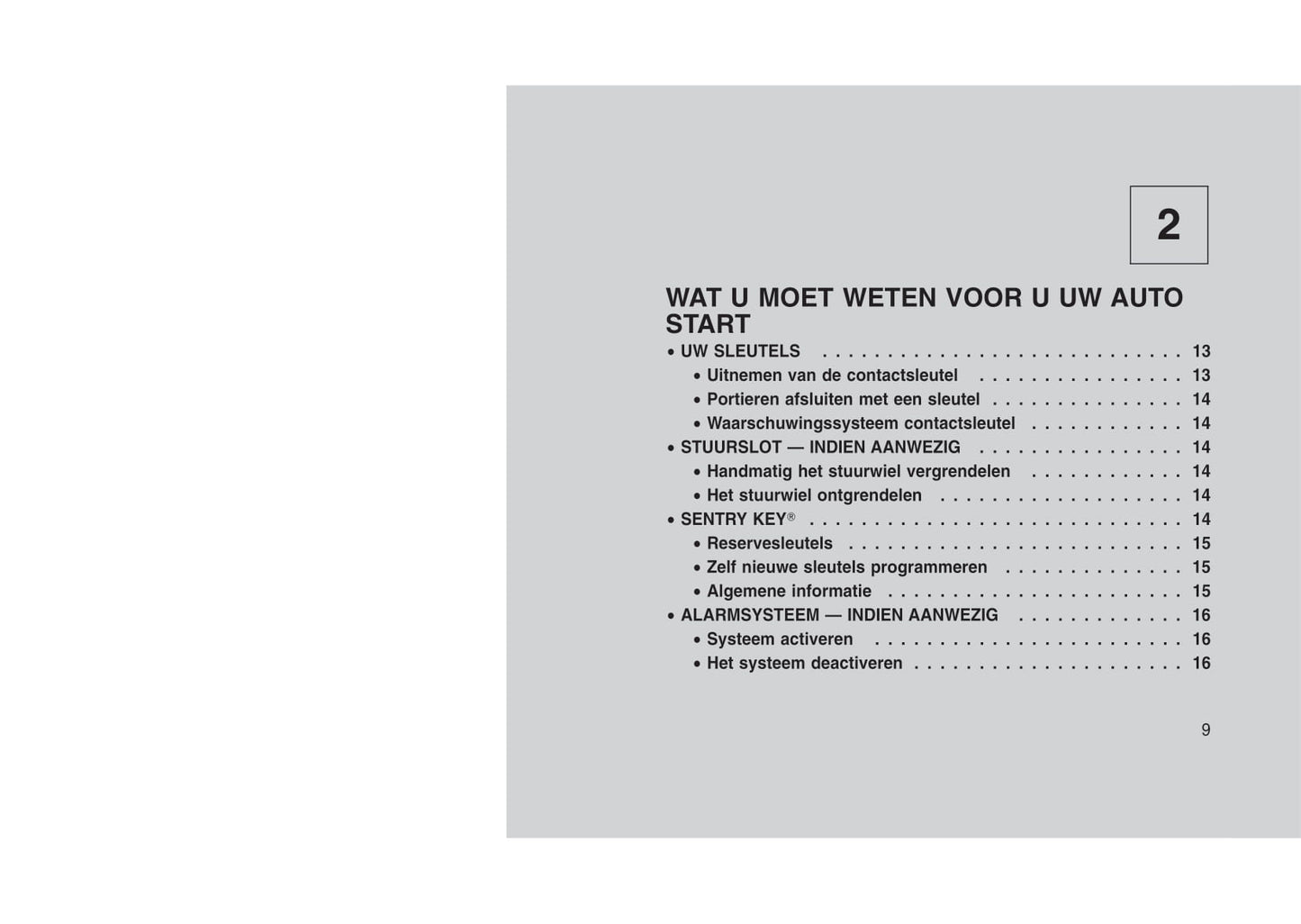 2010-2011 Jeep Patriot Gebruikershandleiding | Nederlands