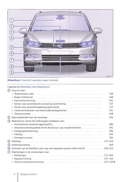 2014-2019 Volkswagen Passat Gebruikershandleiding | Nederlands