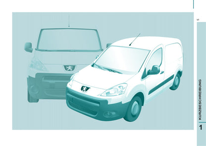 2011-2012 Peugeot Partner Gebruikershandleiding | Duits