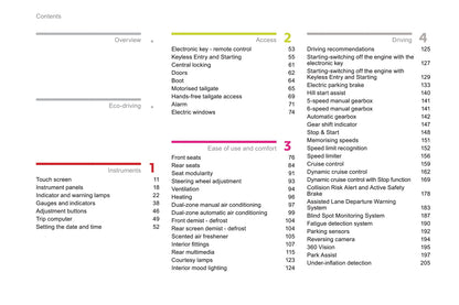 2016-2018 Citroën C4 Picasso/Grand C4 Picasso Owner's Manual | English