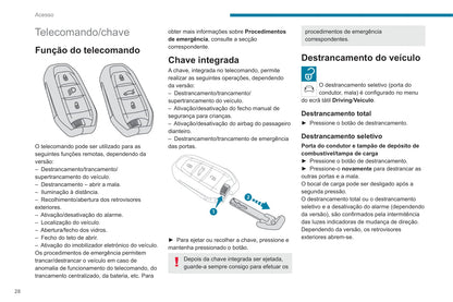 2020-2022 Peugeot 3008/5008 Gebruikershandleiding | Portugees