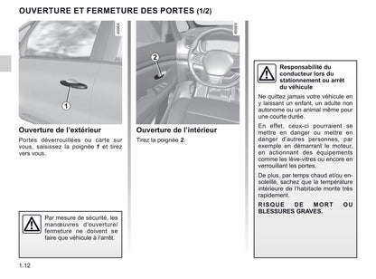 2020-2021 Renault Espace Owner's Manual | French