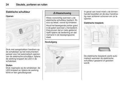 2012 Opel Movano Owner's Manual | Dutch